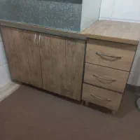 کابینت آشپزخونه دو در و سه کشو