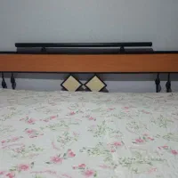 تخت دو نفره فلزی تمیز|تخت و سرویس خواب|قوچان, |دیوار