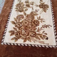 پتو دو نفره گل برجسته نو