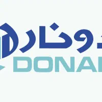 یخچال و فریزر دو قلو نقره ایی دونار