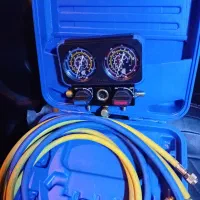 ابزار نصب و شارژ گاز کولر گازی در حد نو