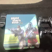 PS4 slim 1t اکانتی دو دسته با پایه شارژ