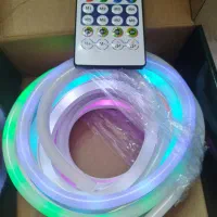 نئون ار جی بی rgb حساس به صدا|ریسه و چراغ تزئینی|مشهد, چهارچشمه|دیوار