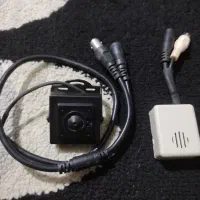 دوربین مداربسته سیمی پینهول سوزنی بهمراه میکروفون