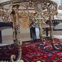 جلو مبلی برنز پایه عصایی|مبلمان خانگی و میز عسلی|تبریز, |دیوار