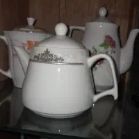 قوری چینی|قوری، کتری، قهوه‌ساز دستی|گلستان (تهران), |دیوار