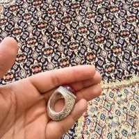 انگشتر نقره یاقوت استار