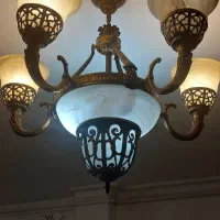 دو عدد لوستر ۵ شاخه