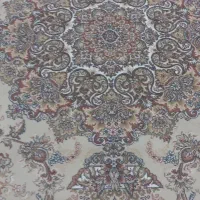 فرش آکریلیک ۵۰۰ شانه  آک آک نقشه طاووس