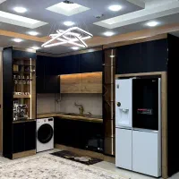 کابینت و کمددیواری ام دی اف هایگلاس وکیوم