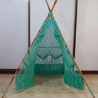 پرده سرخ پوستی|پرده، رانر، رومیزی|محمدیه-قزوین, |دیوار