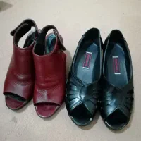کفش چرم مجلسی زنانه