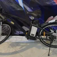 دوچرخه برقی سانرا مدل کوهستان مشکی سایز ۲۶