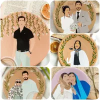 دیوارکوب سفالی|تابلو، نقاشی، عکس|شاهین‌شهر, فردوسی|دیوار