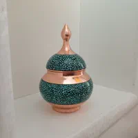 قندان فیروزه کوبی سایز ۱۲