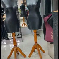 مانکن پایه چوبی قدیمی