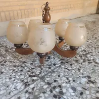 لوستر ۵شاخه|لوستر و چراغ آویز|شیراز, شهرک مخابرات|دیوار