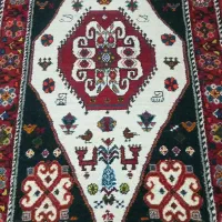 قالی دستباف  با بند محلی