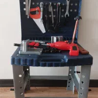 جعبه ابزار کودک بادریل باتری خور
