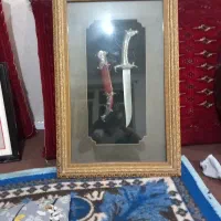 شمشیر فولادی کله اسب قلاف هم کله اسب