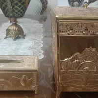 جا دستمالی و سطل آشغال