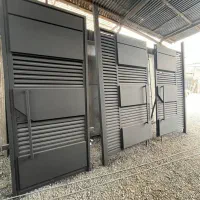 درب فلزی باغی کد ۴۰۵۰|مصالح و تجهیزات ساختمان|شاندرمن, |دیوار