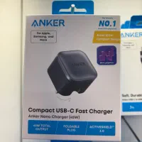 شارژر ۴۵ وات انکر ۳ پین اپل استوری اورجینال Anker