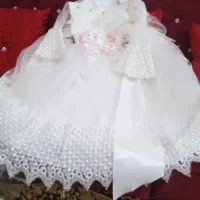 تور دختر مجلسی 7الی8ساله با گل سر وفنر