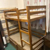 تختخواب دو طبقه نوجوان|تخت و سرویس خواب|یزد, |دیوار