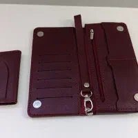 کیف پول چرم طبیعی|کیف، کفش، کمربند|قم, چهل درخت‎|دیوار