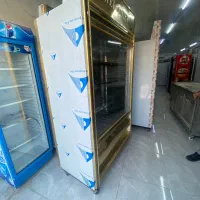 یخچال دو در پشت زیر مخفی دو در شیشه ای|یخچال و فریزر|گله دار, |دیوار