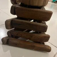 لوستر اسپرت شیک چوبی|لوستر و چراغ آویز|تهران, میرداماد|دیوار