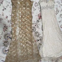 لباس مجلسی دو عدد|لباس|باغستان, |دیوار