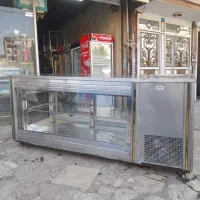 یخچال مکعبی ویترینی شمس بغل رادیات درحدنونو