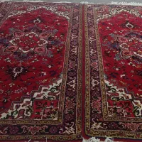 ۱ جفت فرش هریس دستبافت اصل|فرش|هریس, |دیوار