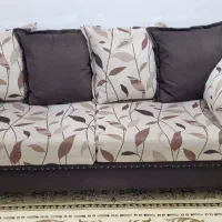 مبلمان هفت نفره در حد نو به دون یه ذره ضربه