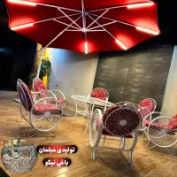 «چتر چراغدار مخصوص ویلا و باغ/ قطر ۴×۴
