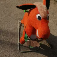 اسب راکر کودکان - کالسکه-کریر