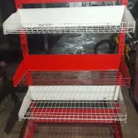 فروش دستگاه پفیلا و ی عدد قفسه فروشگاهی