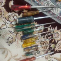 پیچ گوشتی وانبر وقیچی باغبانی