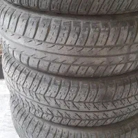 لاستیک کارکرده  درب اهنی