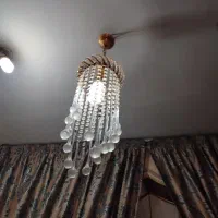 لوستر ۵شاخه رنگ ثابت ۲عددو۲عدد کوچکتر|لوستر و چراغ آویز|دزفول, |دیوار