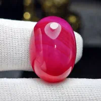 سنگ عقیق سرخابی و عقیق سه پوست باباقوری دو کوهانه