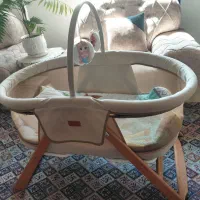 تخت و‌گهواره بچه کنار تخت مادر|تخت و سرویس خواب|تهران, جنت‌آباد شمالی|دیوار