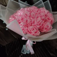 دسته گل ربانی و باکس گل|گل مصنوعی|گرگان, |دیوار