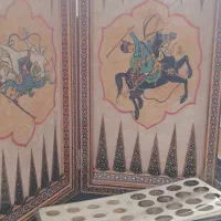 تخته نرد خاتم کاری