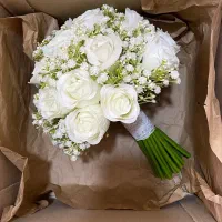 دسته گل عروس|گل مصنوعی|مراغه, |دیوار