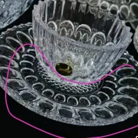 میوه خوری انگشتی کریستال، انارخوری اصل فرانسه