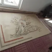 فرش مستطیلی گل برجسته