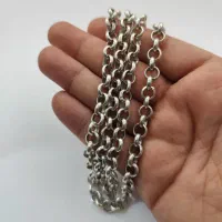 زنجیر نقره وزن ۶۰/۴۵ گرم طول ۶۷cm|زیورآلات و اکسسوری|تهران, اوین|دیوار